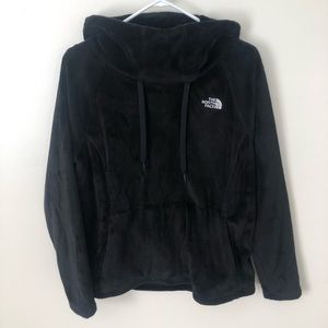 Fuzzy North Face Hoodie